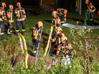 Großtierrettung im Kreis Schleswig-Flensburg: Fachgruppe trainiert gemeinsam in Idstedt