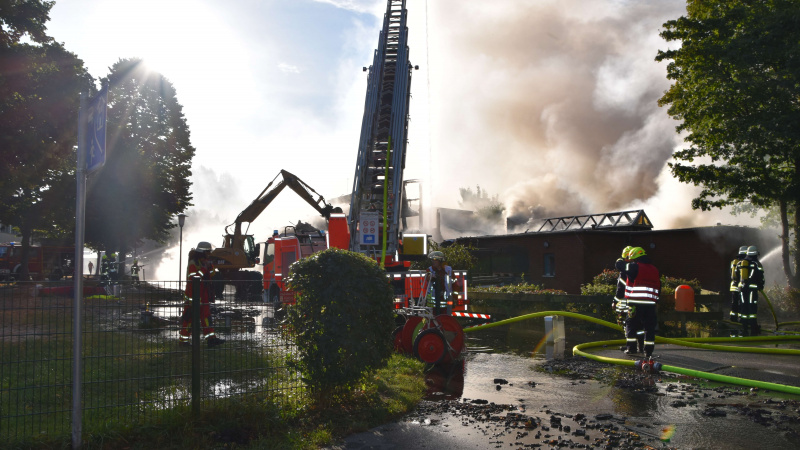 Großfeuer in Tarp