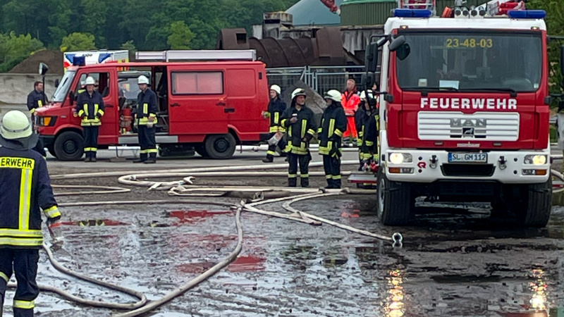 Millionenschaden bei Feuer in Stangheck