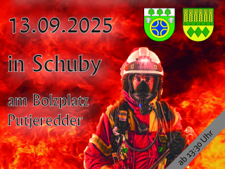 Einladung zum Amtsfeuerwehrtag in Schuby an Alle
