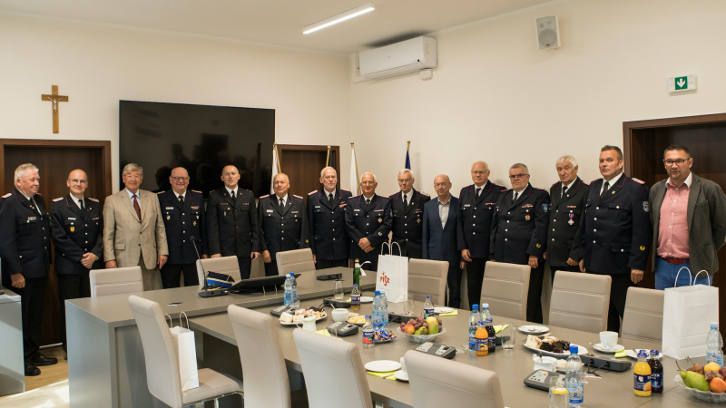 Kameradschaftsbund ehemaliger Wehrführer besuchte den Partnerkreis Pisz in Polen