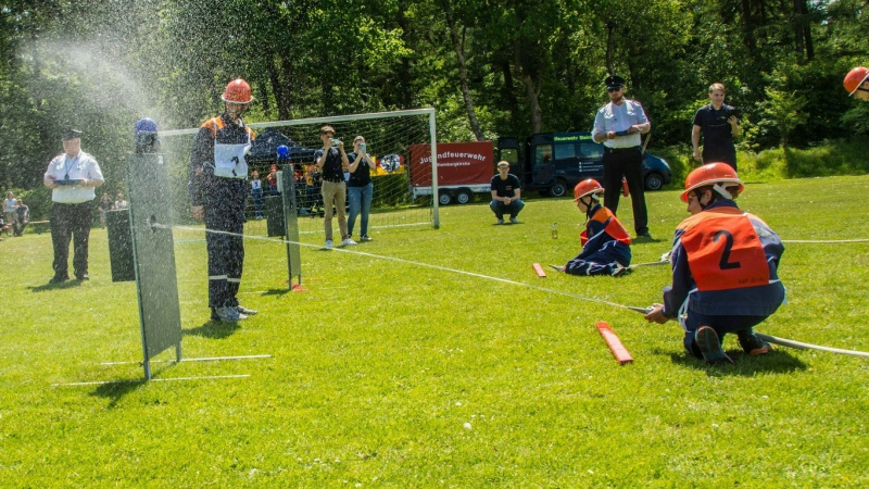 Kreisjugendfeuerwehrtag 2023 in Lindewitt