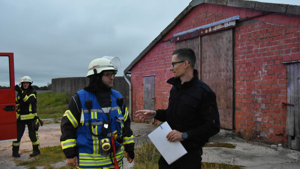 Feuerwehren proben komplexen Ernstfall