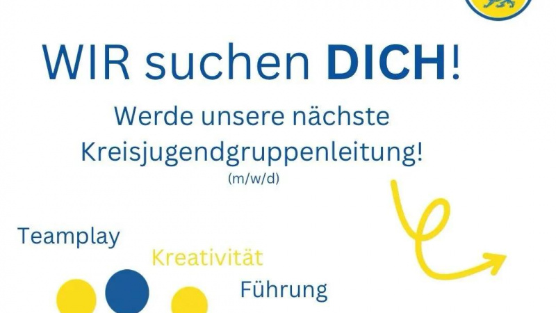 Suche nach einer neuen Kreisjugendgruppenleitung