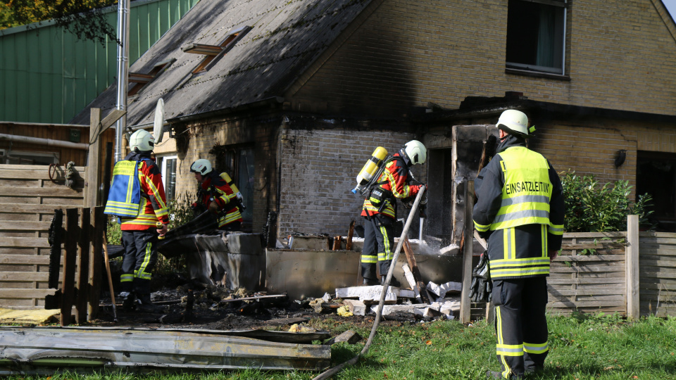 Großeinsatz in Alt Bennebek