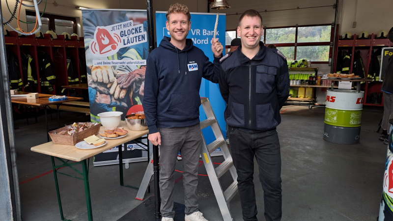 FFW Bollingstedt hat erfolgreich an der Aktion „Das große R.S.H Feuerwehr-Läuten teilgenommen“