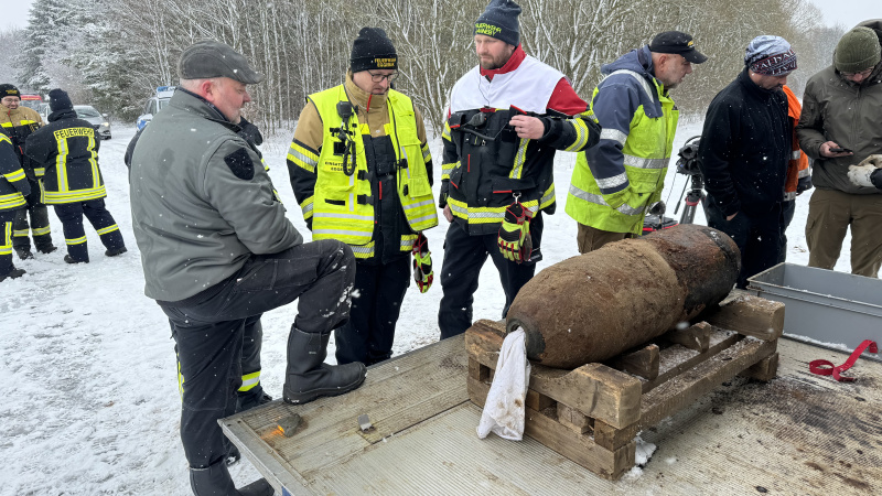 Bombe in Eggebek entschärft